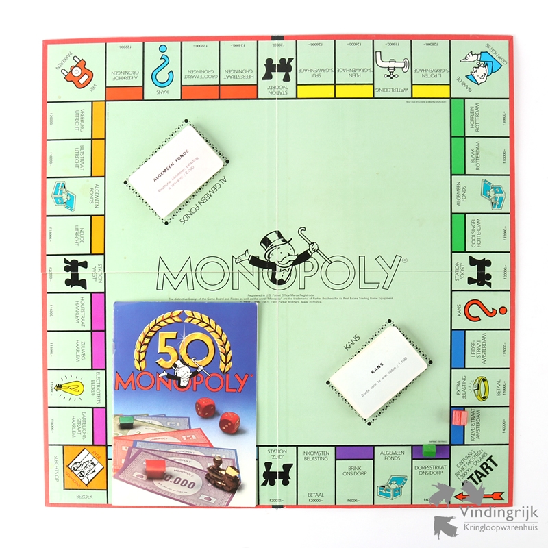 Monopoly 50 jaar Jubileum uitgave (1935 - 1985)