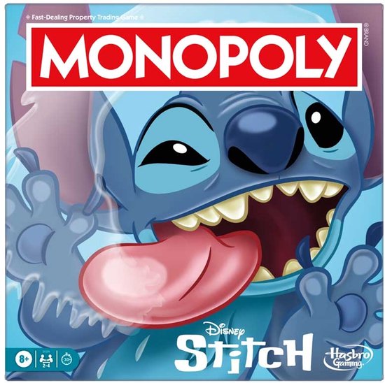 Monopoly Stitch editie Disney klassiekers.
