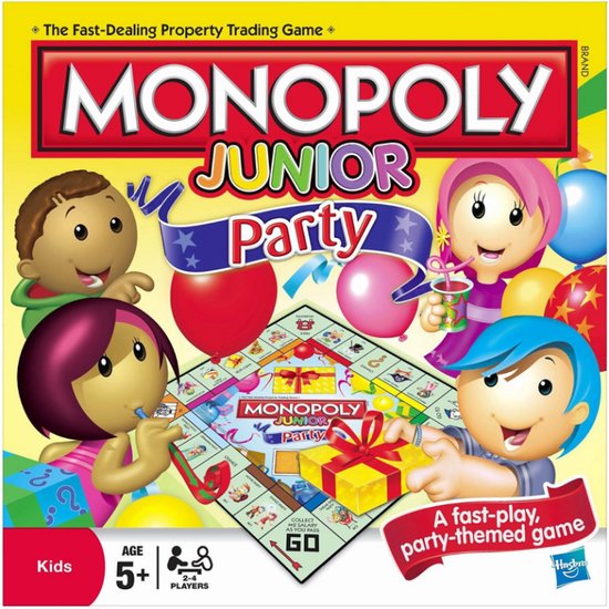Monopoly Junior Party - Engelstalige Editie