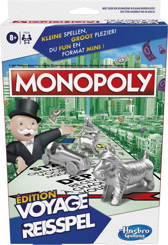 Monopoly Reisspel - Belgische Editie