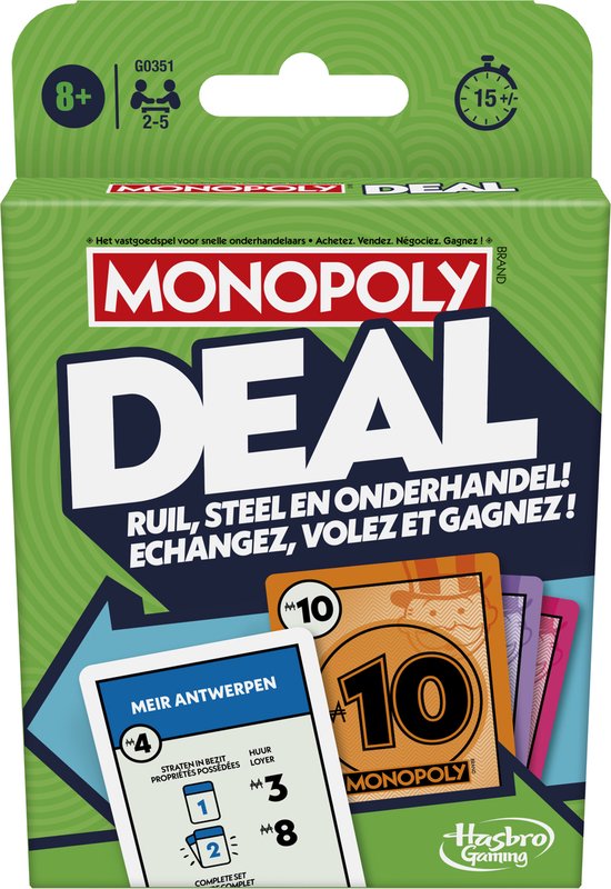 Monopoly Deal - Belgische Editie