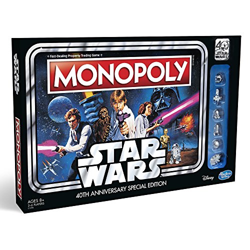 Hasbro C1990 Star Wars Monopoly 40Th Anniversary
