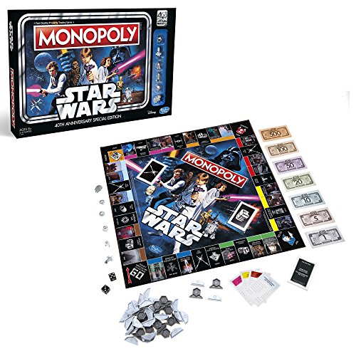Hasbro C1990 Star Wars Monopoly 40Th Anniversary