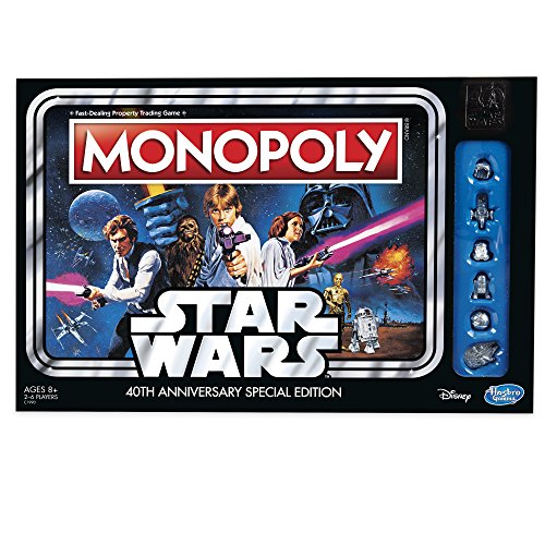 Hasbro C1990 Star Wars Monopoly 40Th Anniversary