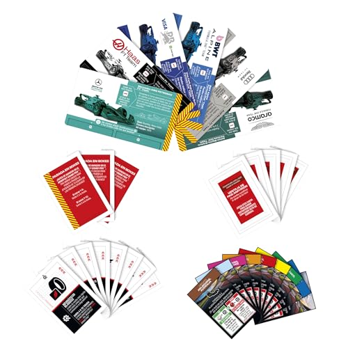 Monopoly F1 Edition, Official Formula 1 Game, Family Games for Children, Teenagers and Adults, for 2 to 6 Players, 45 Minutes, Age 8 + - Spanish Version