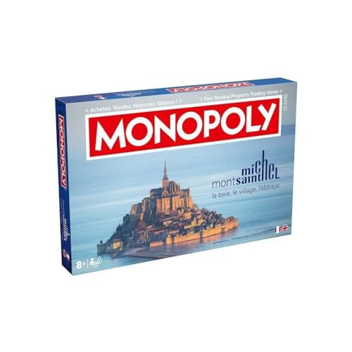 Winning Moves Monopoly Mont Saint Michel board game