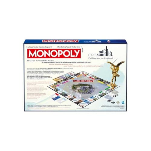 Winning Moves Monopoly Mont Saint Michel board game