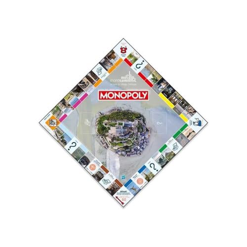 Winning Moves Monopoly Mont Saint Michel board game