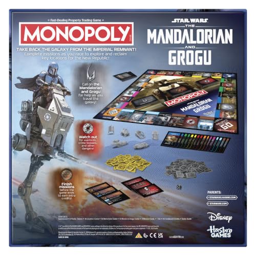 Monopoly Star Wars Mandalorian & Grogu