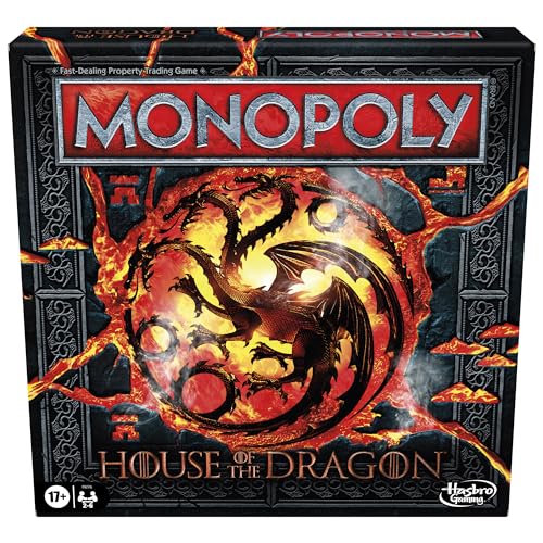 Monopoly House of the Dragon Edition - Gebaseerd op de populaire tv-serie - Leeftijd 17 en ouder - Strategiespellen (exclusief Amazon)