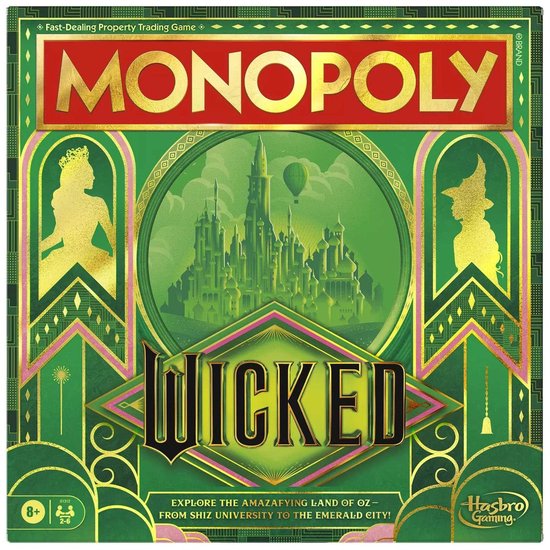 Monopoly Wicked - Multicolor - Film editie.