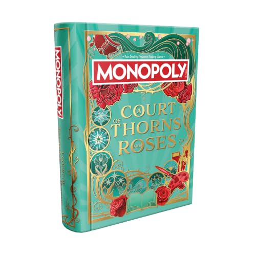 Monopoly: A Court of Thorns and Roses Special Edition Board Game for Adults - Officially Licensed - Ages 17+ - 2-6 Players (Amazon Exclusive)