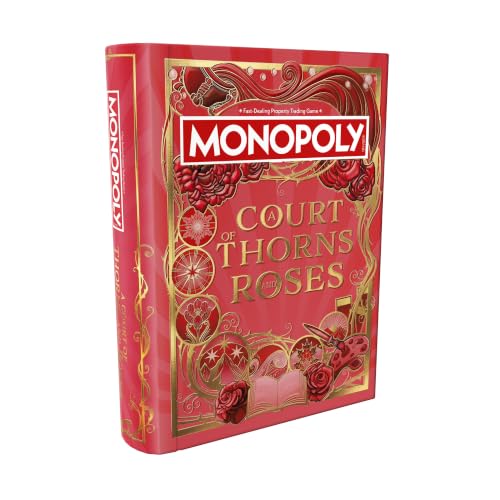Monopoly: A Court of Thorns and Roses Edition Board Game for Adults - Officially Licensed - Inspired by Bestselling Series - Ages 17+ - 2-6 Players
