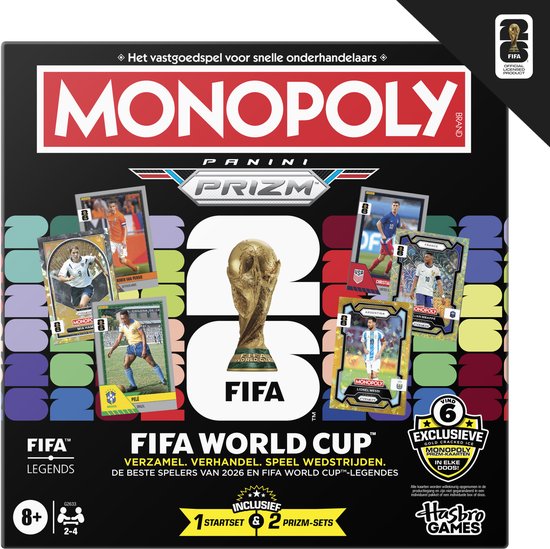 Monopoly Panini Prizm FIFA World Cup