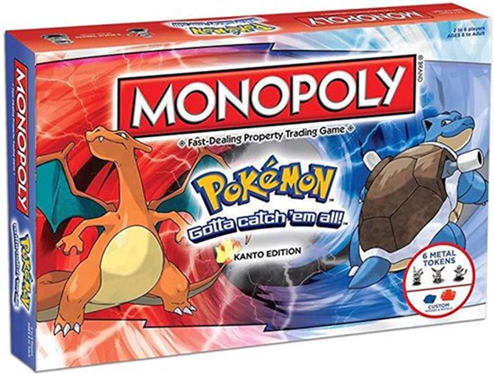 Monopoly - Pokémon Kanto Edition - NIEUW!