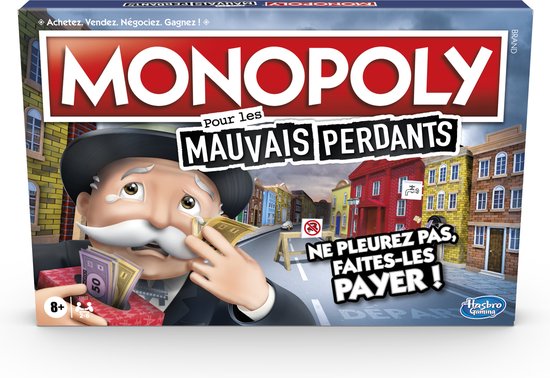 Monopoly Slechte Verliezers - Belgische Editie