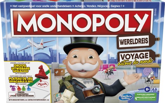 Monopoly Wereldreis - Belgische Editie